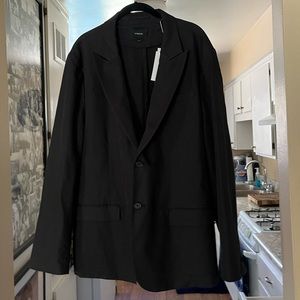 Vince Black Blazer Size XL